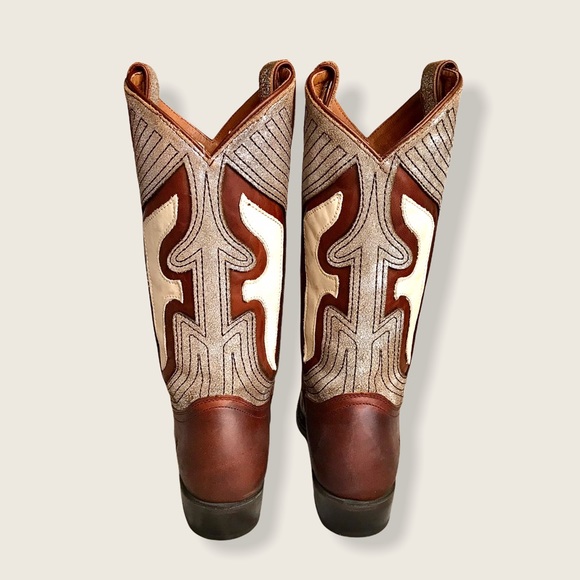 RARE Frye Billy Underlay Festival Cute Cowboy Boot - Picture 11 of 16